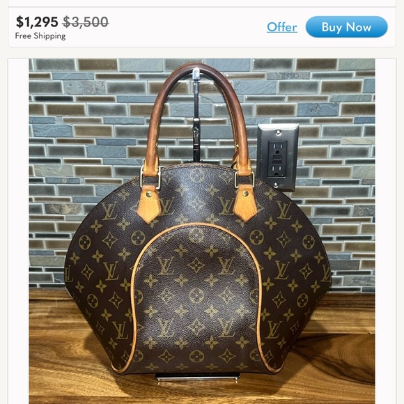 ✅AUTHENTIC LOUIS VUITTON MM ELLIPSE BAG - Picture 13 of 13